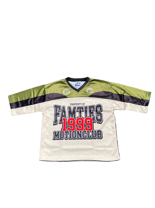 Olive Multi-Color Jersey